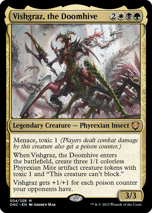 Vishgraz, the Doomhive (ONC-004) - mythic - Foil