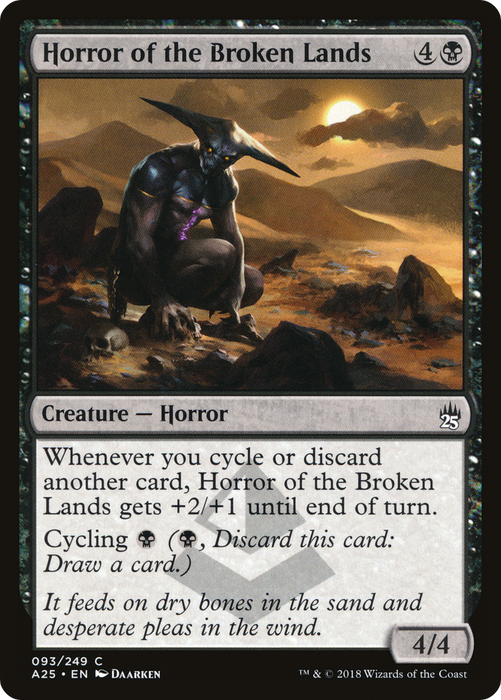 Horror of the Broken Lands (A25-093) - common - Foil