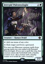 Intrepid Paleontologist (PRE-193S) - rare - Foil