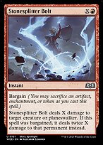 Stonesplitter Bolt (WOE-151) - uncommon