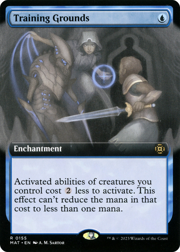 Training Grounds (MAT-155) - rare: (Extended Art) - Foil