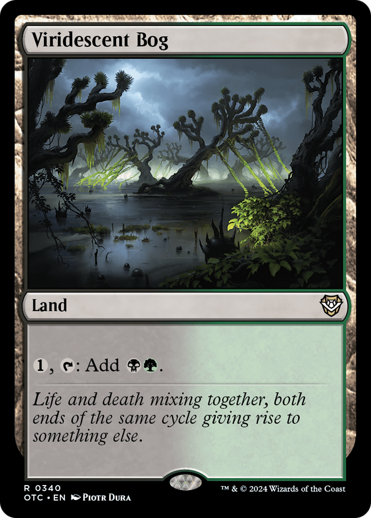 Viridescent Bog (OTC-340) - rare