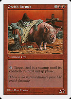 Orcish Farmer (5ED-256) - common
