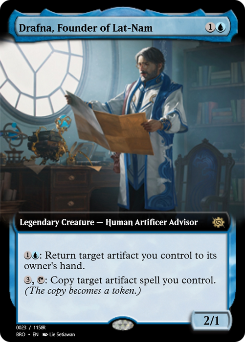 Drafna, Founder of Lat-Nam (PRM-105656) - rare - Foil