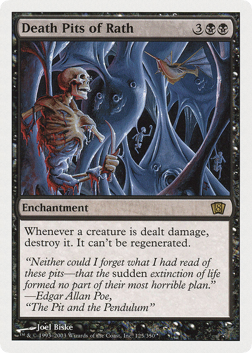 Death Pits of Rath (8ED-125) - rare