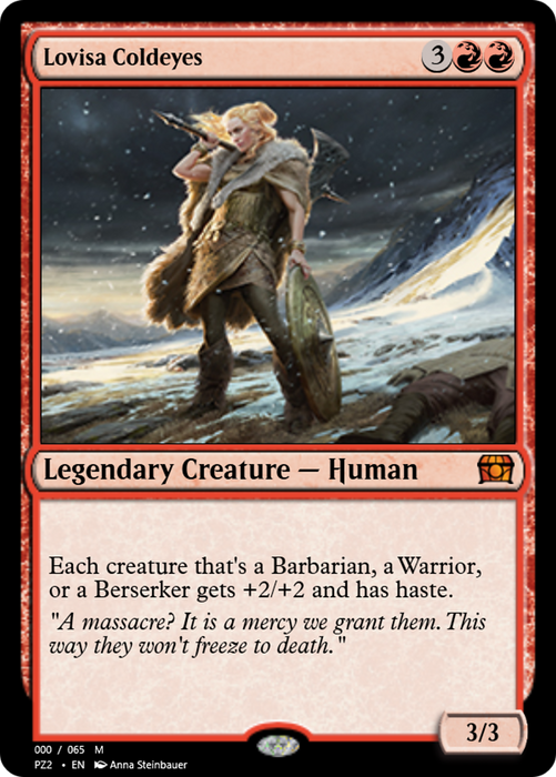 Lovisa Coldeyes (PZ2-65849) - mythic - Foil