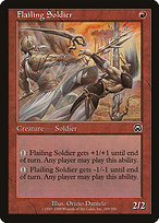 Flailing Soldier (MMQ-189) - common - Foil
