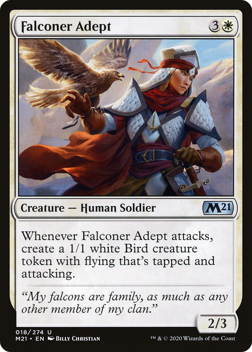 Falconer Adept (M21-018) - uncommon