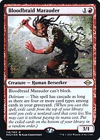 Bloodbraid Marauder (PRE-116S) - rare - Foil