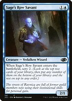 Sage's Row Savant (J22-341) - common