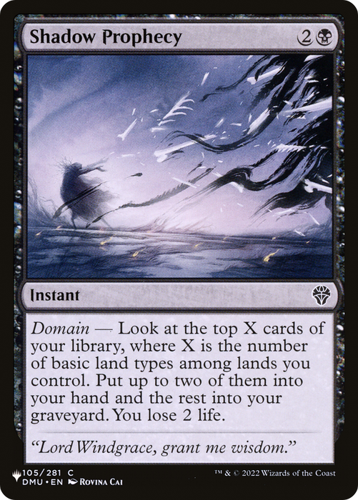 Shadow Prophecy (LIST-DMU-105) - common