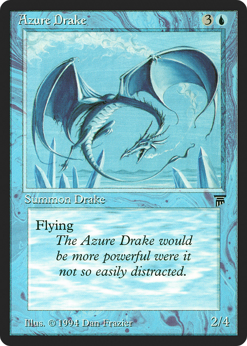 Azure Drake (LEG-046) - uncommon