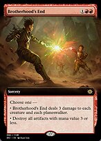 Brotherhood's End (PRM-105740) - rare