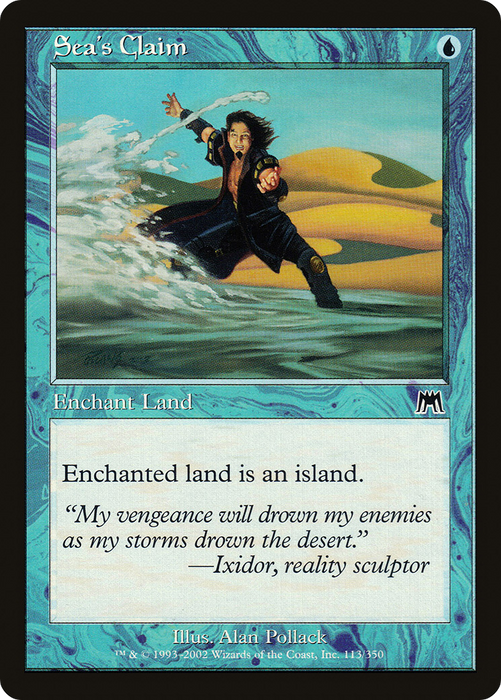 Sea's Claim (ONS-113) - common - Foil