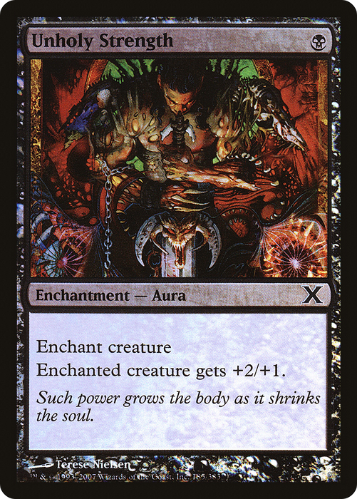 Unholy Strength (10E-185★) - common - Foil