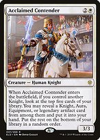 Acclaimed Contender (ELD-001) - rare