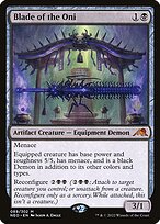 Blade of the Oni (PPNEO-89P) - mythic
