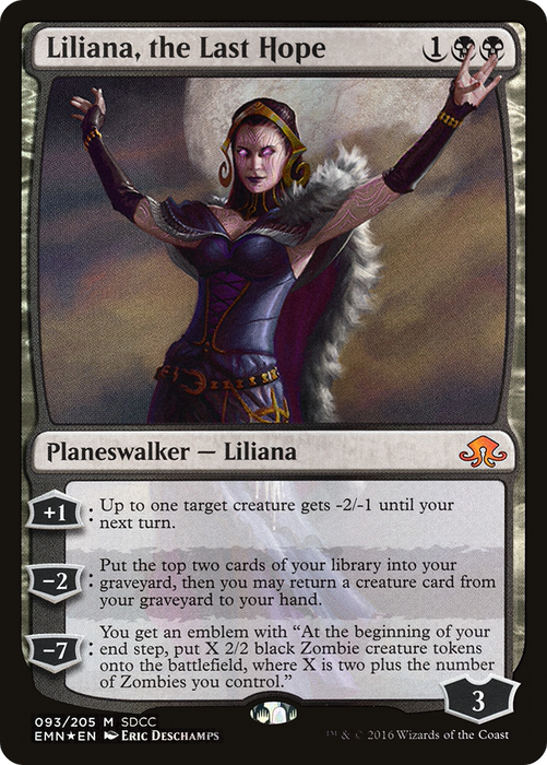 Liliana, the Last Hope (MEDIA-093) - mythic - Foil
