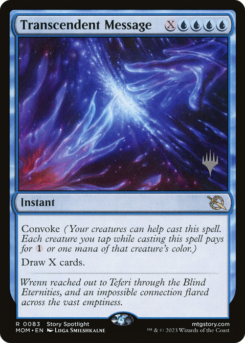 Transcendent Message (PPMOM-83P) - rare - Foil