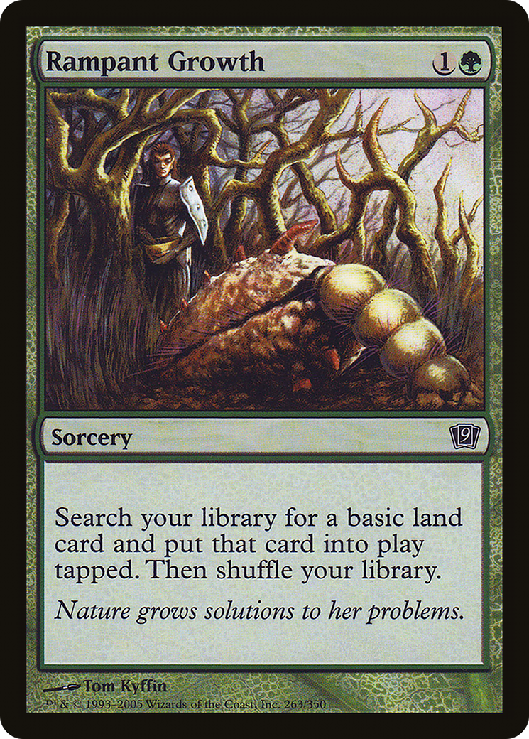 Rampant Growth (9ED-263★) - common - Foil