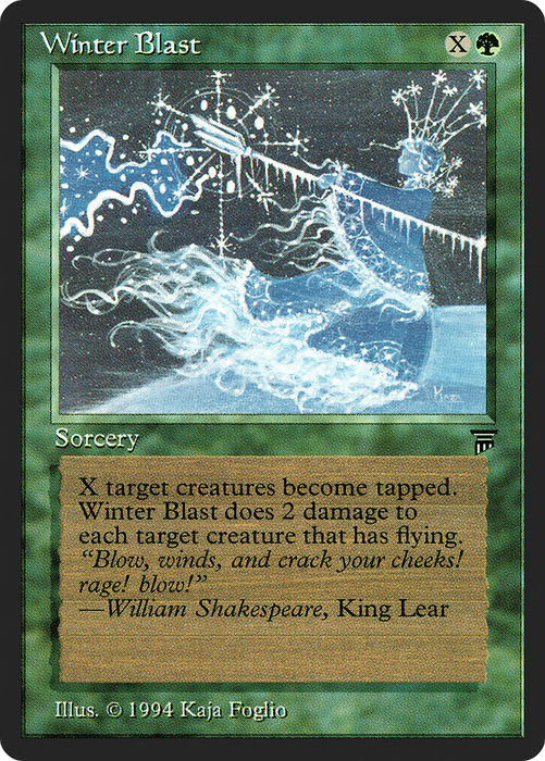 Winter Blast (LEG-213) - rare