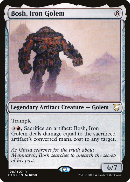 Bosh, Iron Golem (C18-198) - rare