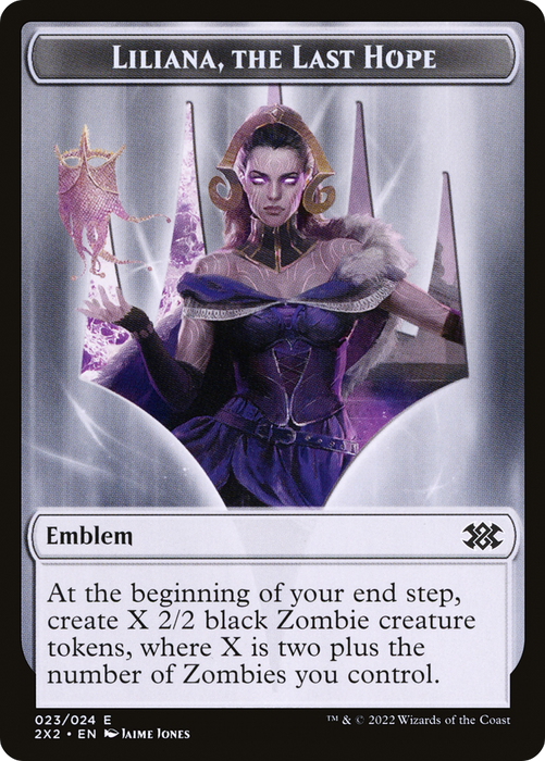 Liliana, the Last Hope Emblem (T2X2-023) - common - Foil