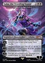 Liliana of the Dark Realms (SLD-1593) - mythic / Luka, the Traveling Sound (Borderless) - Foil
