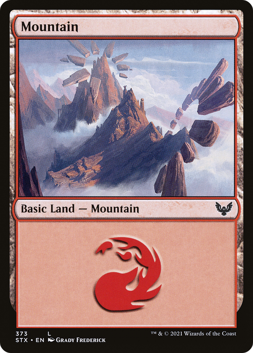 Mountain (STX-373) - common - Foil