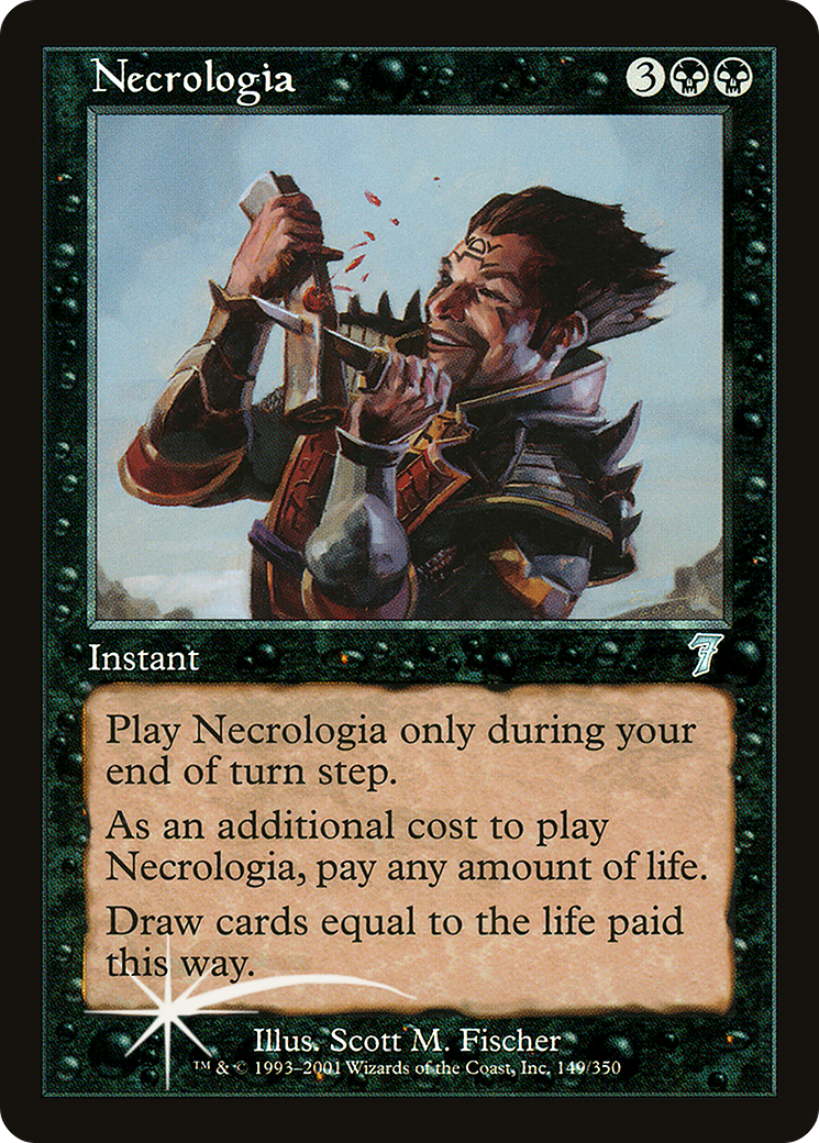Necrologia (7ED-149★) - uncommon - Foil