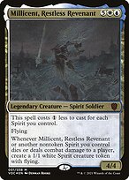 Millicent, Restless Revenant (VOC-001) - mythic - Etched Foil