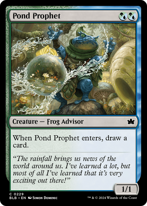 Pond Prophet (BLB-229) - common