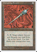 Disrupting Scepter (4ED-316) - rare