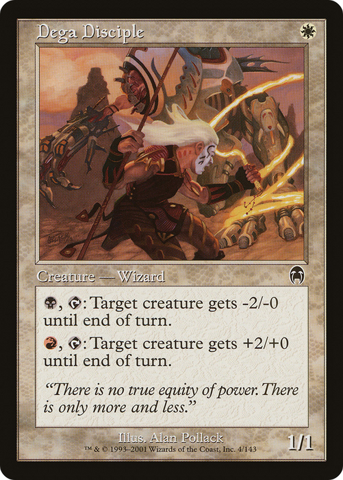 Dega Disciple (APC-004) - common - Foil