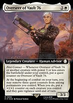 Overseer of Vault 76 (PIP-896) - rare: (Extended Art) - Foil