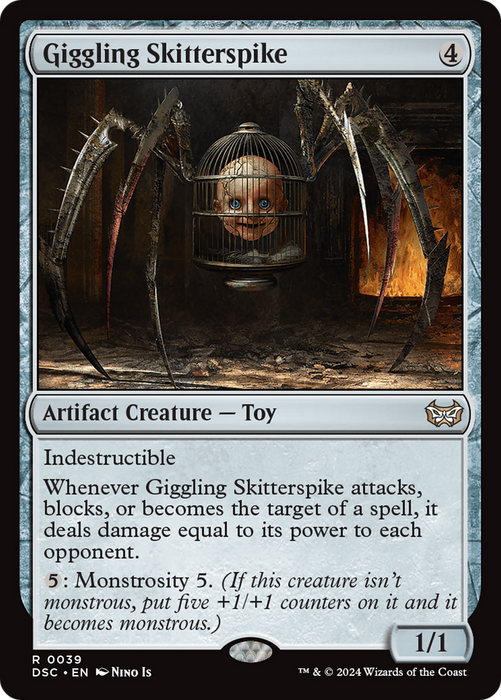 Giggling Skitterspike (DSC-039) - rare