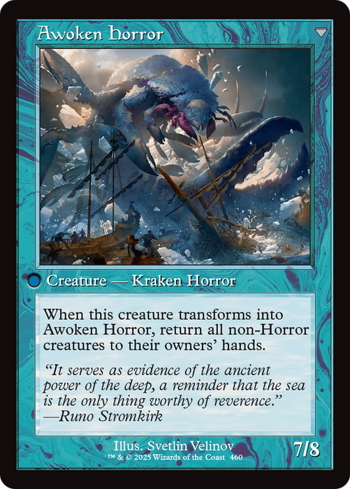 Thing in the Ice // Awoken Horror (INR-460) - rare - Foil