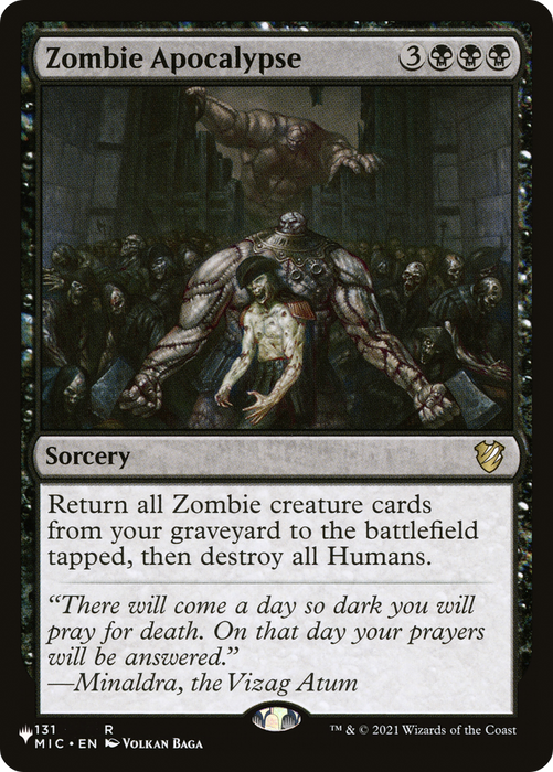 Zombie Apocalypse (LIST-MIC-131) - rare