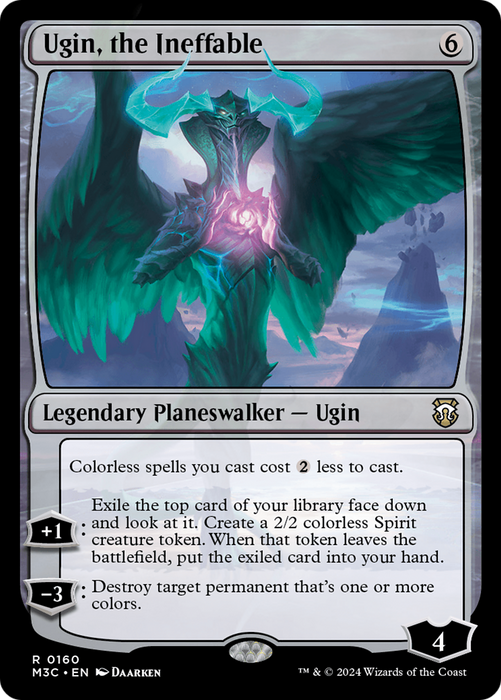 Ugin, the Ineffable (M3C-160) - rare - Foil