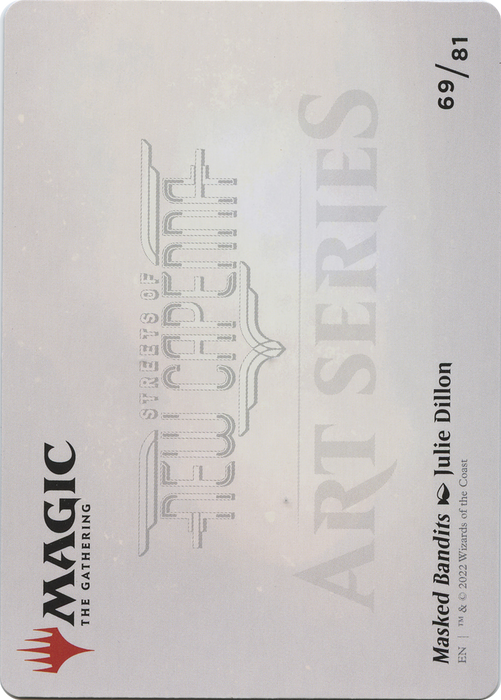 Masked Bandits // Masked Bandits (ASNC-069) - common (Borderless) - Foil