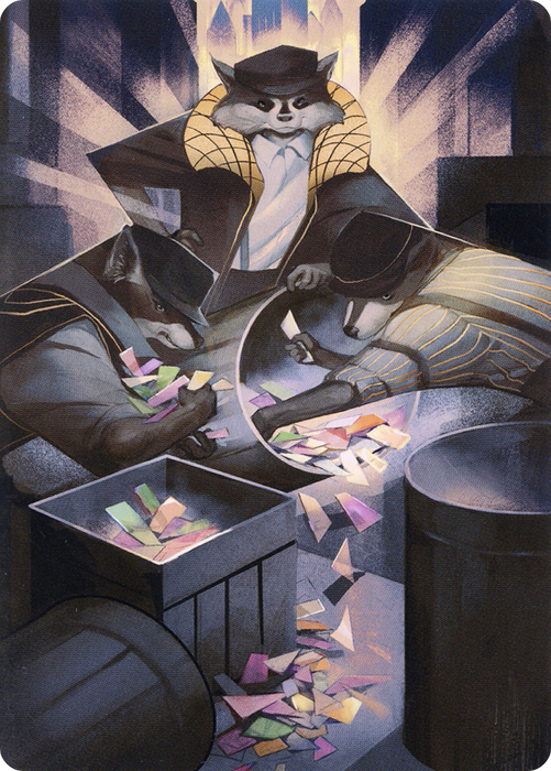 Masked Bandits // Masked Bandits (ASNC-069) - common (Borderless) - Foil