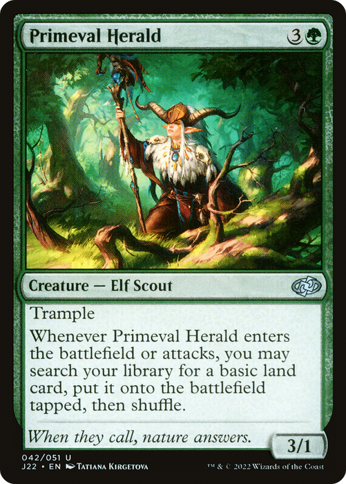 Primeval Herald (J22-042) - uncommon