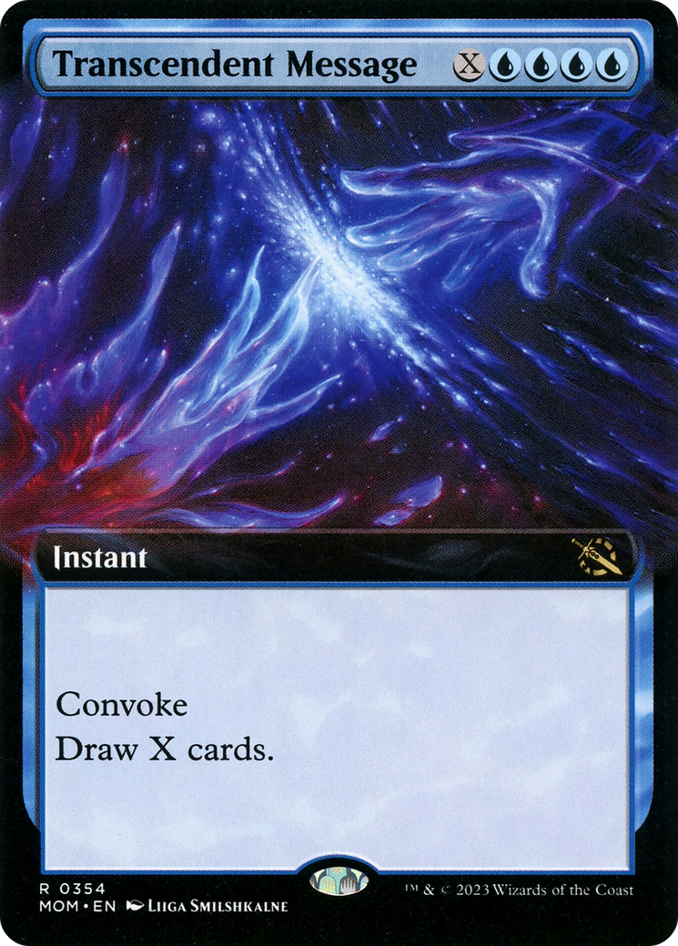 Transcendent Message (MOM-354) - rare: (Extended Art)