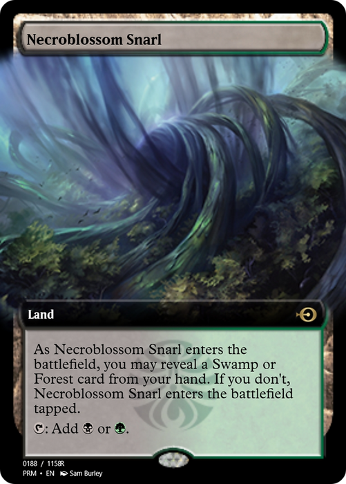 Necroblossom Snarl (PRM-90348) - rare - Foil