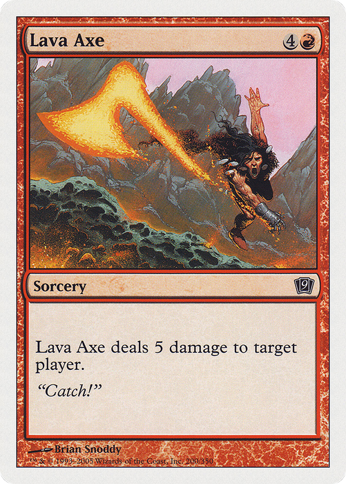 Lava Axe (9ED-200) - common