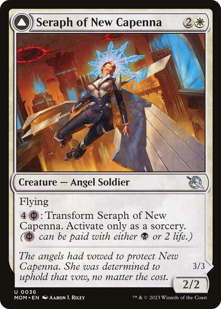 Seraph of New Capenna // Seraph of New Phyrexia (MOM-036) - uncommon