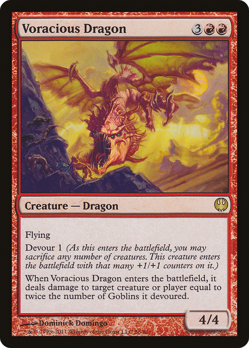 Voracious Dragon (DDG-056) - rare