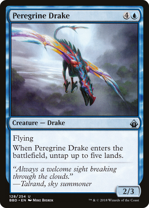 Peregrine Drake (BBD-128) - uncommon