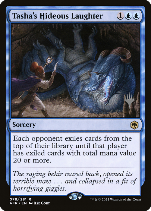 Tasha's Hideous Laughter (PPAFR-78P) - rare