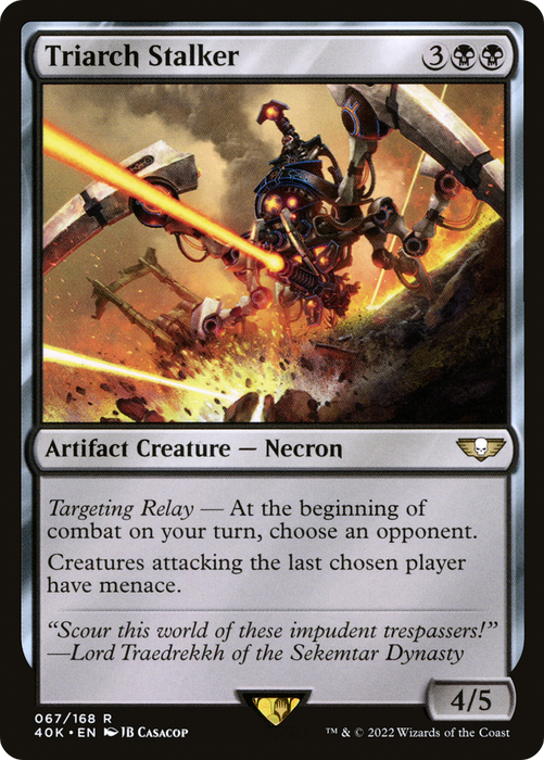Triarch Stalker (40K-067) - rare